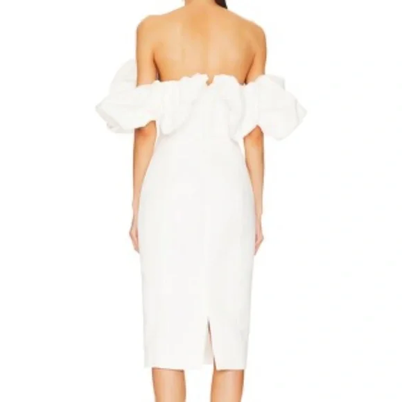 Line & Dot Samara Dress in Off White